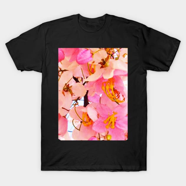 Blooming Cherry Blossom T-Shirt by volkvilla